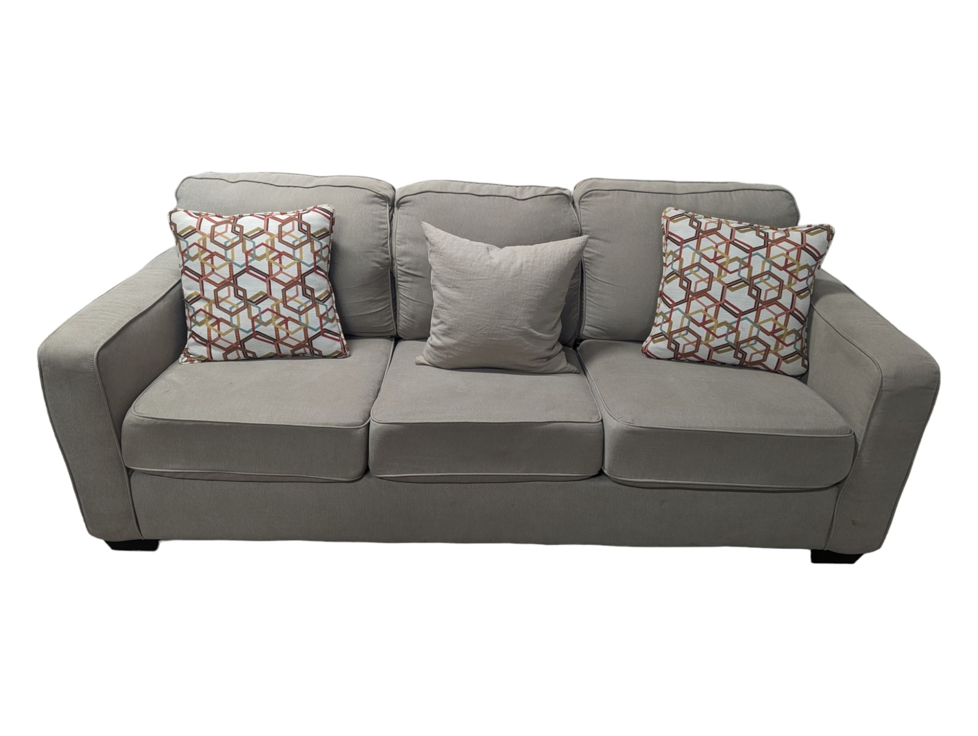 Beige Ashley Furniture Couch and Loveseat Set The Good Couch