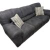 Dark Gray Microsuede Couch - Image 2