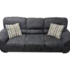 Dark Gray Microsuede Couch - Image 4