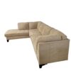 Comfy Beige Sectional Couch - Image 5