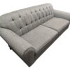 Beige Tufted Couch - Image 3