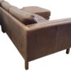 Dekalb Leather West Elm L-Shaped Sectional - Image 6