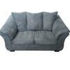 Ashley Furniture Light Blue Loveseat - Image 3