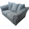 Ashley Furniture Light Blue Loveseat - Image 4