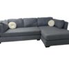 Gray L-Shaped Sectional w/ Chaise - Image 2