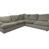 Light Tan Down Feather Filled 2pc Sectional - Image 2