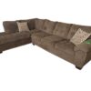 Brown L Sectional