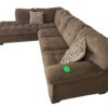 Brown L Sectional - Image 4