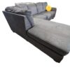 Dark Grey L Shaped Chaise Sectional - Image 6