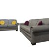 Grey La-Z-Boy Couch & Loveseat Set - Image 3