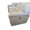 Cream Couch & Loveseat w/ Automatic Recliners - Image 6