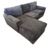 Brown L-Sectional w/ Chaise - Image 3