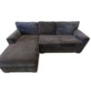 Brown L-Sectional w/ Chaise