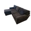 Brown L-Sectional w/ Chaise - Image 4