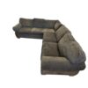 Green Corner Sectional w/ Hide-a-Bed - Image 4