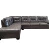 Grey Leather Ashley Furniture Sectional