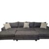 Charcoal Grey Double Chaise Sectional - Image 5