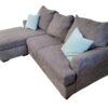 Broyhill Grey Reversible Chaise Sectional - Image 4