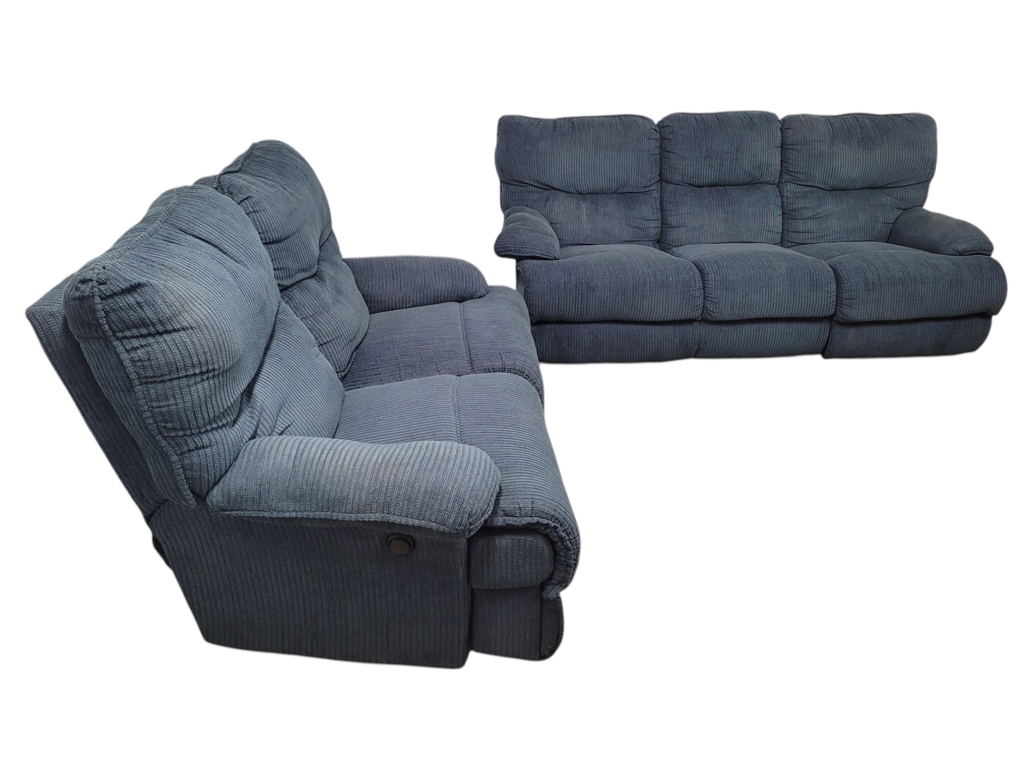 Couch & Loveseat Recliner Set - Image 3
