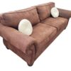 Leather Studded Couch - Image 3