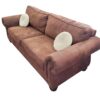 Leather Studded Couch - Image 4