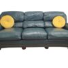 Green Leather Sofa