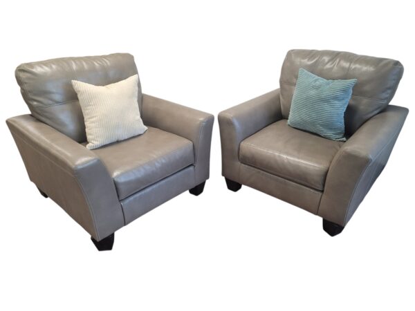 Leather Ashley Chair Set