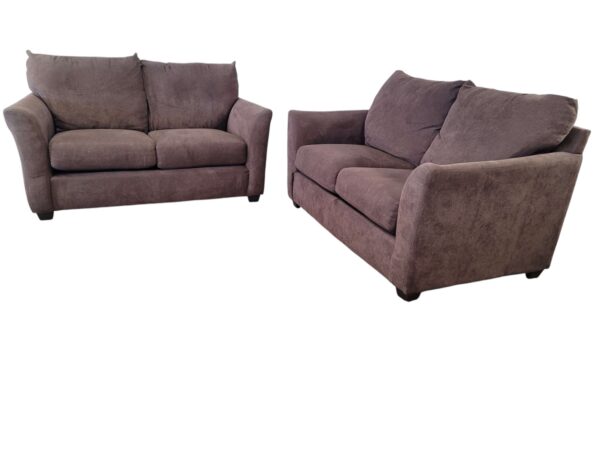 Brown Dual Loveseat Set - Image 4
