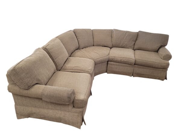 Brown Sectional - Image 4