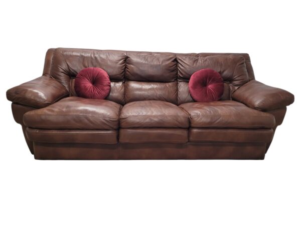 Leather Sleeper Sofa