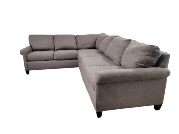 Grey Bassett 3pc Sectional - Image 4