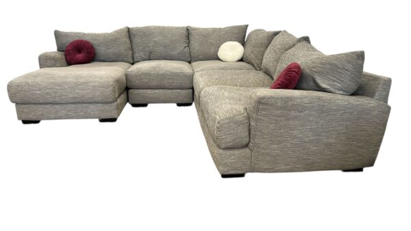 Grey Modular Sectional - Image 4
