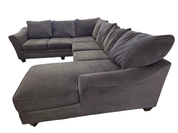 Charcoal 3pc Sectional - Image 4