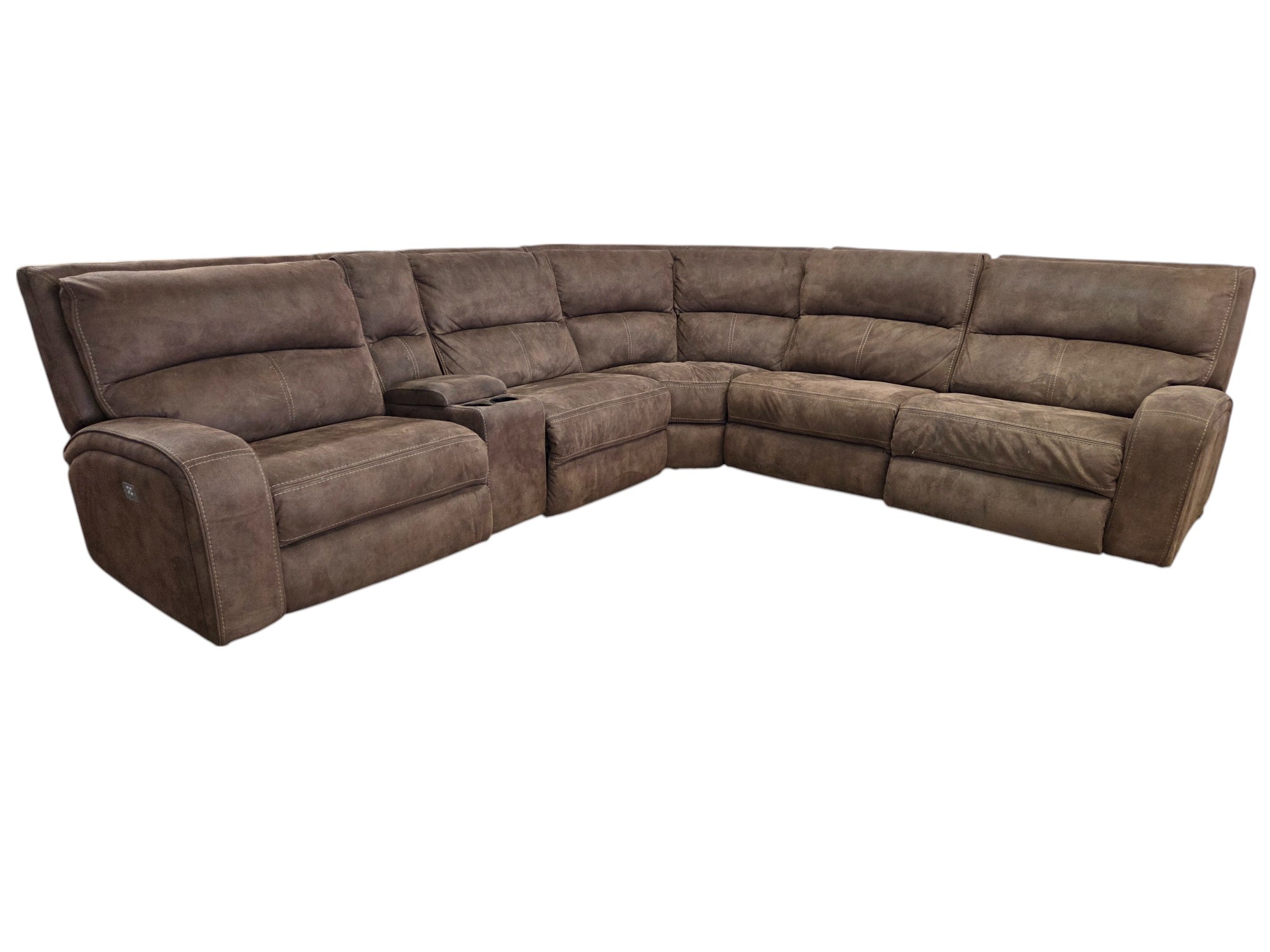 Power Reclining Modular Sectional