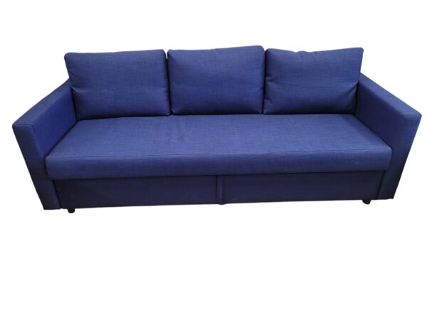 Blue Couch with Storage