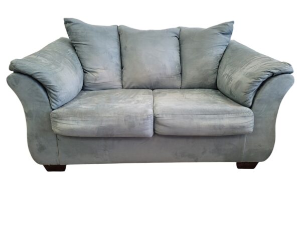Teal Loveseat
