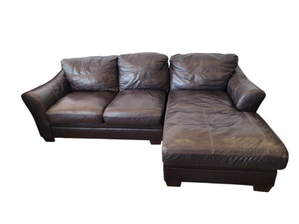 Leather Sectional