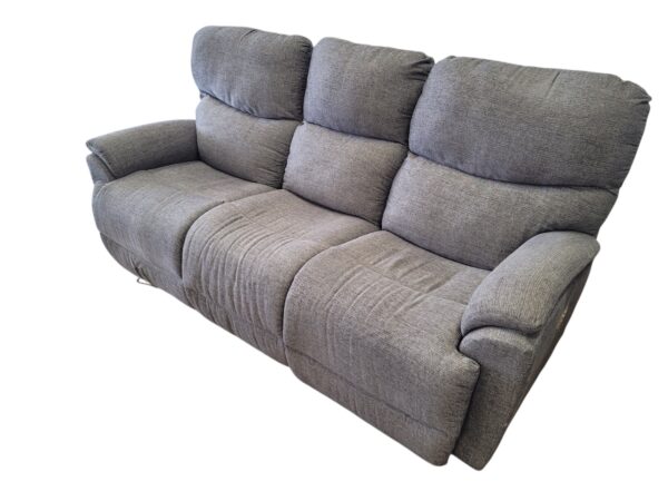 Power Reclining Gray Couch - Image 4