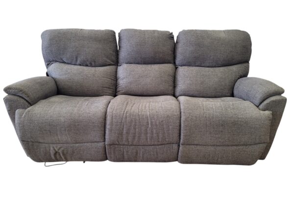 Power Reclining Gray Couch