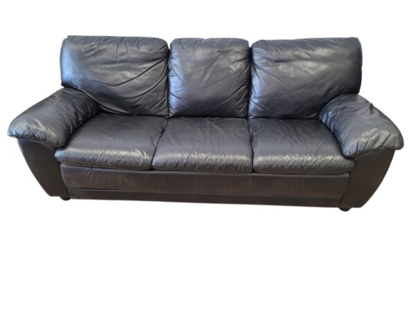 Black Leather Couch