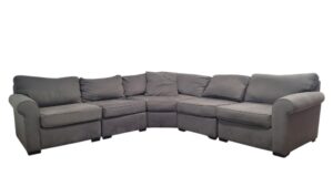 Highly Modular L-Shaped Gray Sectional