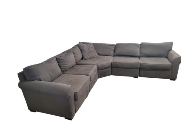 Jonathan Louis Highly Modular L-Shaped Gray Sectional - Image 3