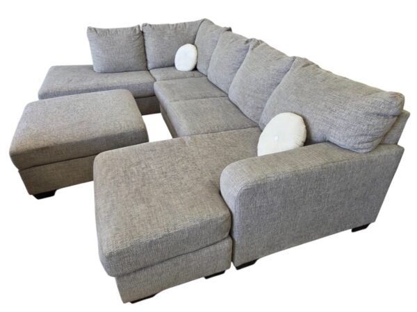 Megginson Sectional with Storage Ottoman - Image 4
