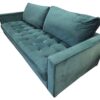 MCM Tufted Velvet Vintage Couch - Image 4