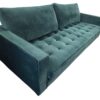 MCM Tufted Velvet Vintage Couch - Image 3