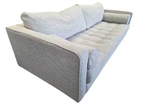 White MCM Vintage Couch - Image 3