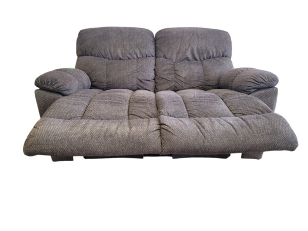 Grey Power Recliner Loveseat