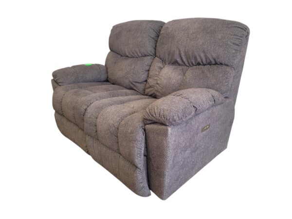 Grey Power Recliner Loveseat - Image 4