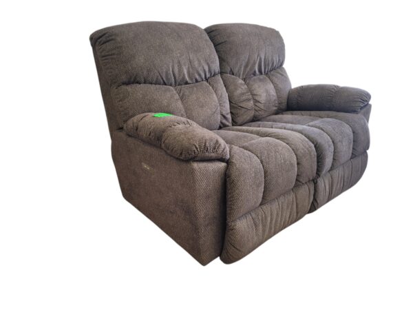 Grey Power Recliner Loveseat - Image 3