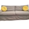 Taupe Pullout Couch